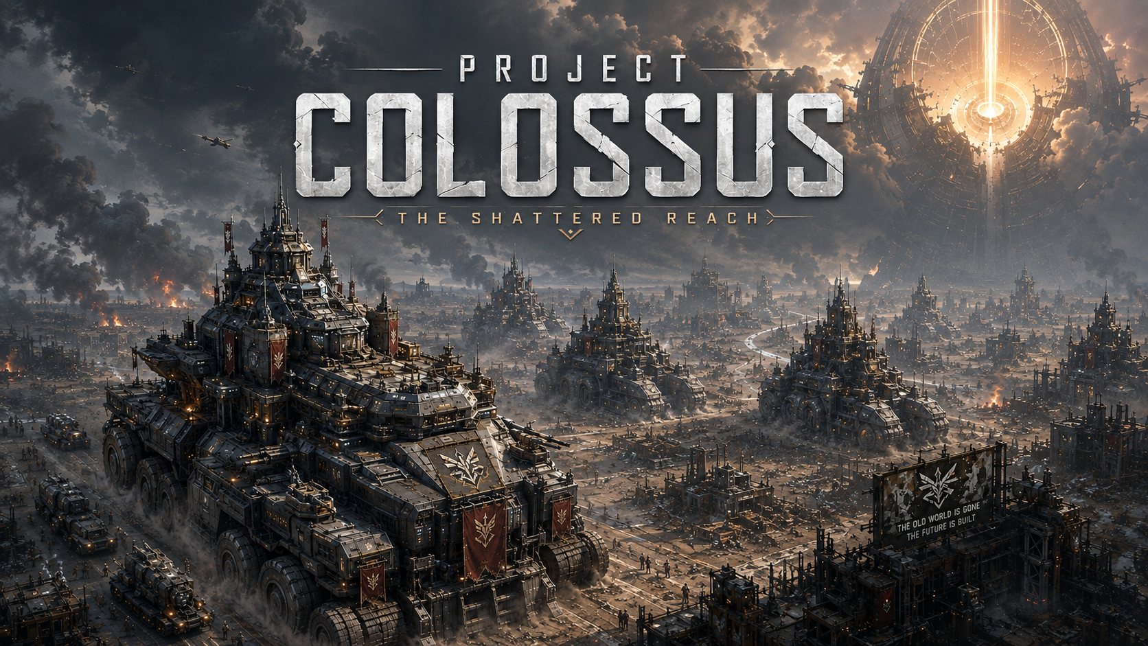 Project Colossus loading artwork